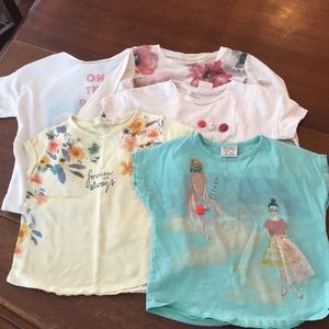 Zara Girls Bundle of T-shirts